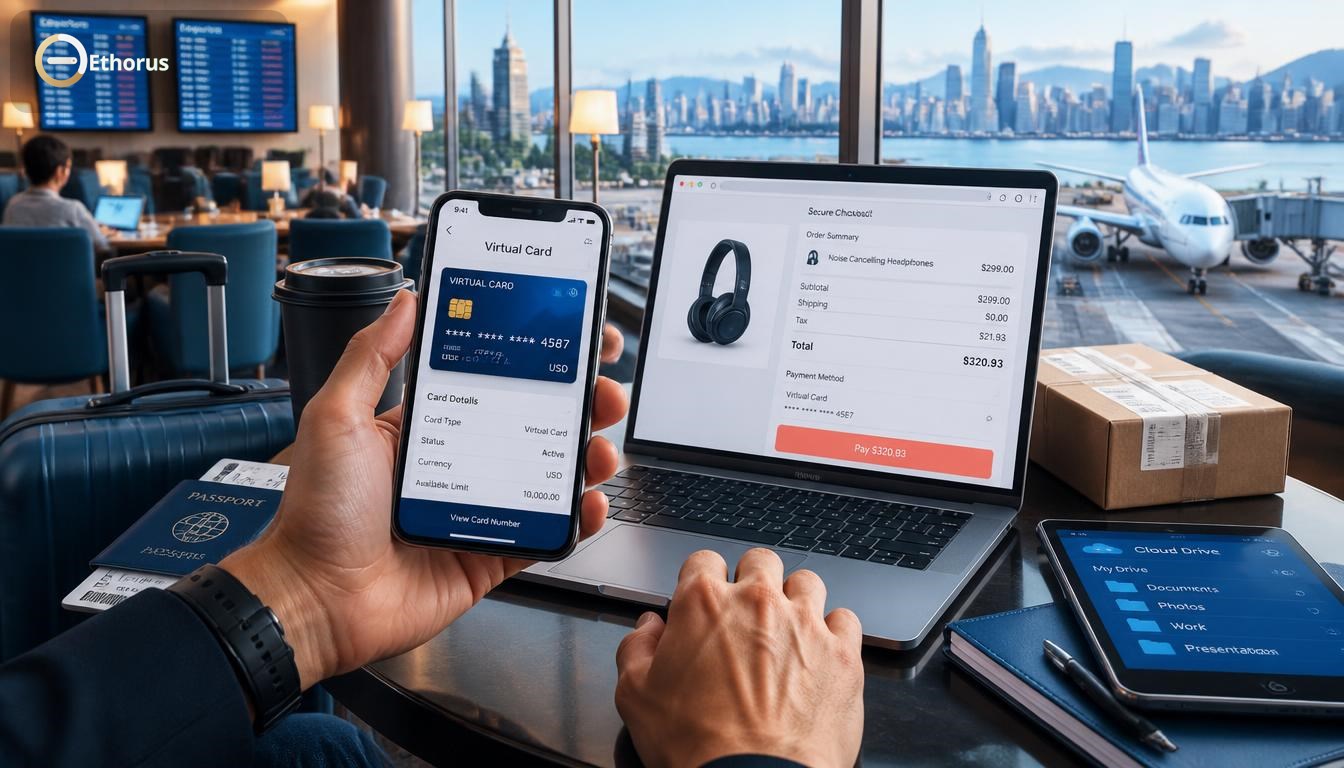 Imagen de apoyo uno de Cómo las tarjetas virtuales simplifican los pagos en línea globales