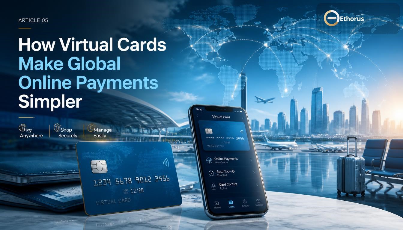Imagen de portada de Cómo las tarjetas virtuales simplifican los pagos en línea globales